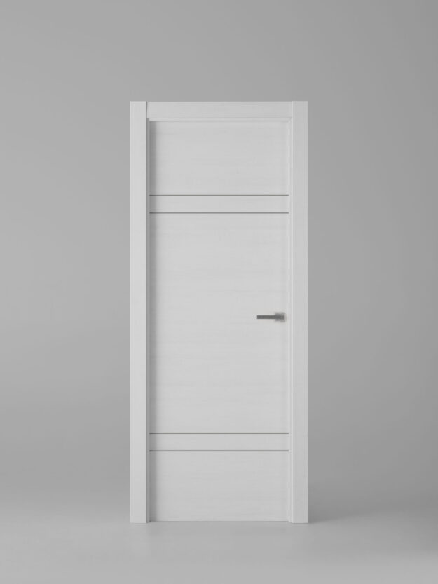 Interior door model X2004 Talcum Silver Inlay