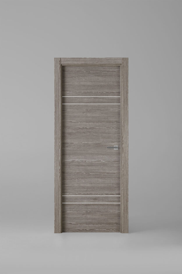 Puerta de interior colección grey X2004 Zenic Greca Blanca