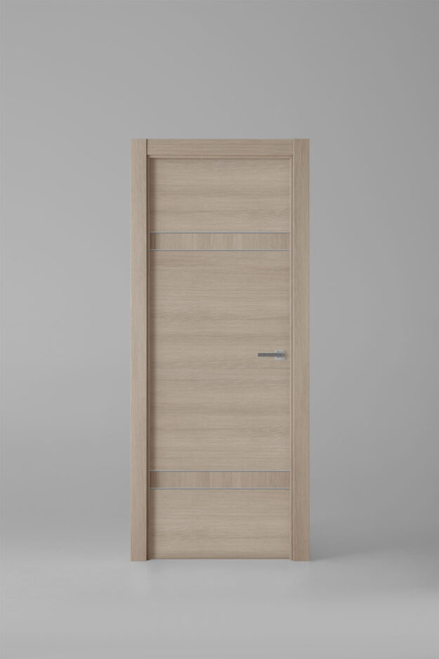 Puerta de interior modelo X2004E Acazio Greca Plata