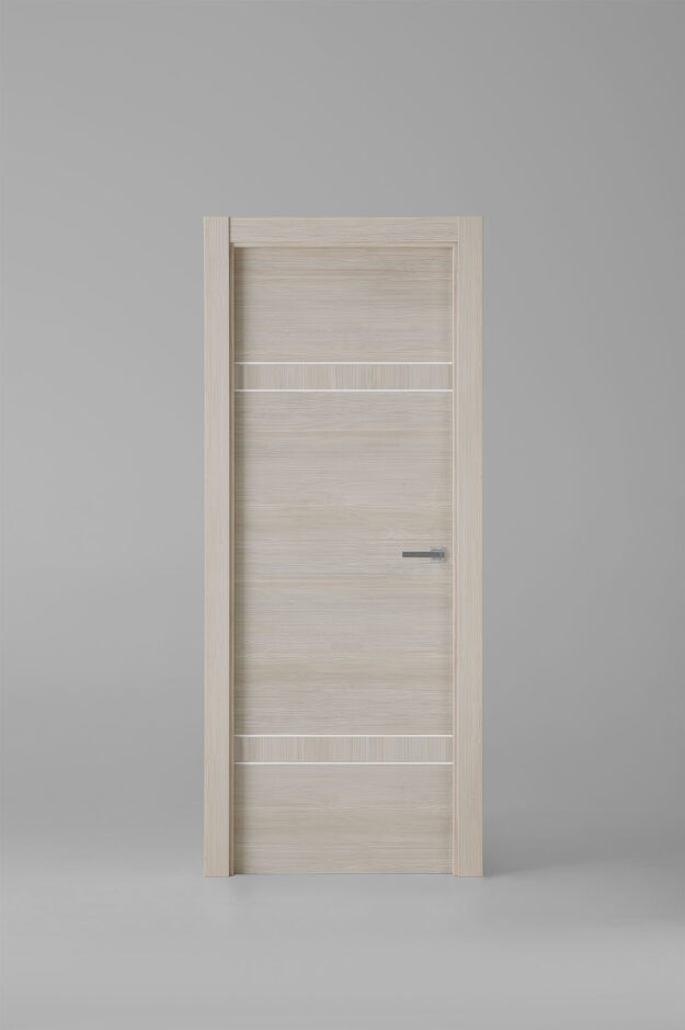 Interior door model X2004E Caramelo White Inlay