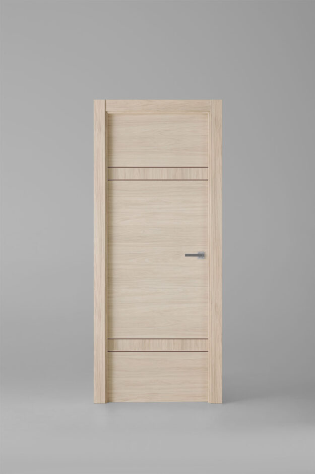 Puerta de interior colección nature X2004E Roble Arena Greca Marrón