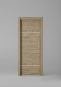 Puerta de interior colección tradition X2004E Roble Urban Greca Blanca