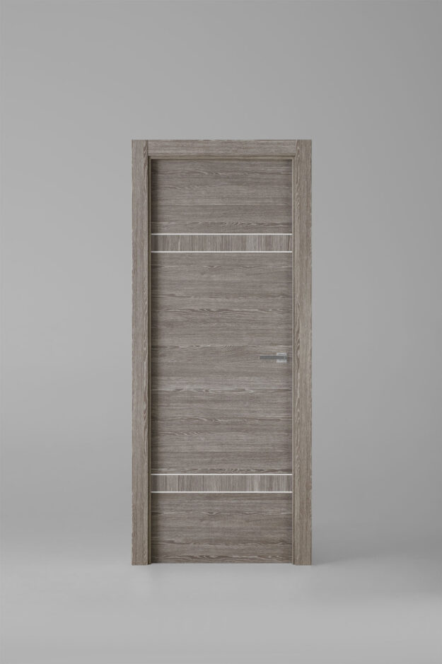 Puerta de interior colección grey X2004E Zenic Greca Blanca