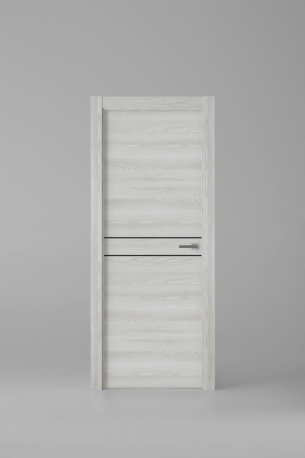 Puerta de interior colección cotton X2007 Glaciar Greca Negra