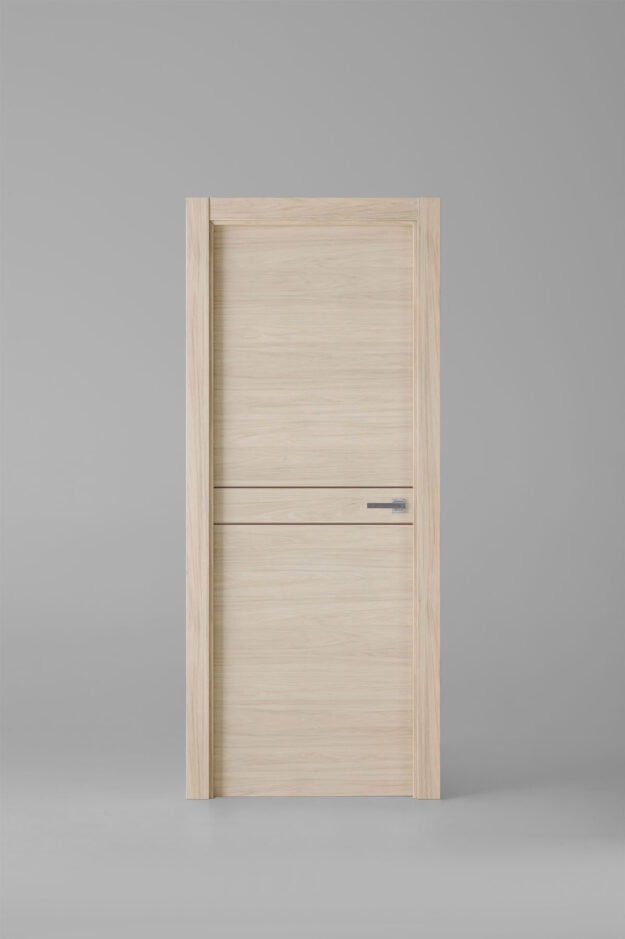 Interior door model X2007 Roble Arena Brown Inlay