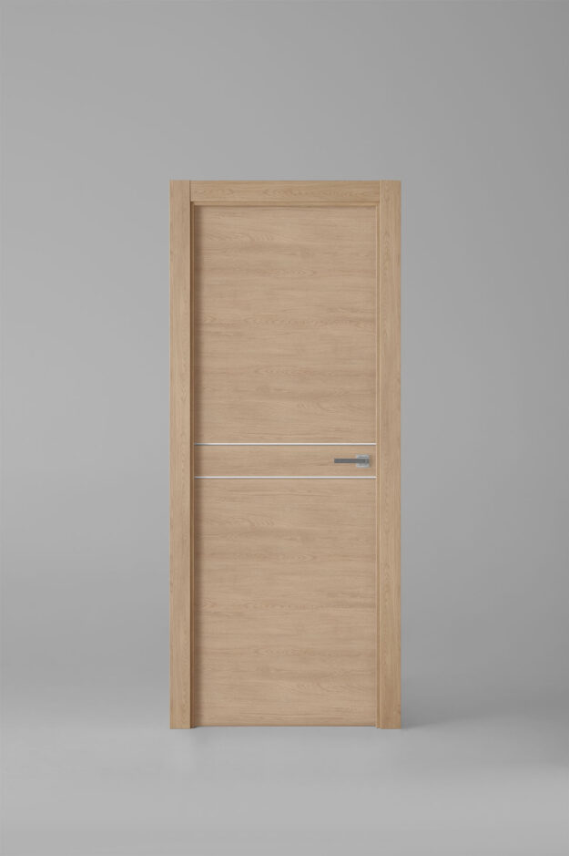 Puerta de interior colección tradition X2007 Roble Siena Greca Blanca