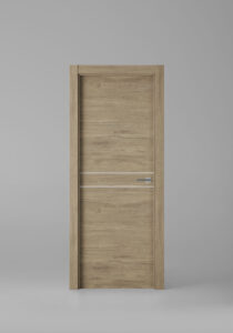 Puerta de interior colección tradition X2007 Roble Urban Greca Blanca