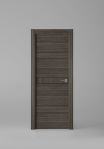 Puerta de interior colección grey X2007E Malluma Greca Negra