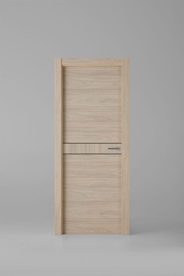 Puerta de interior colección nature X2007E Roble Estrío Greca Negra