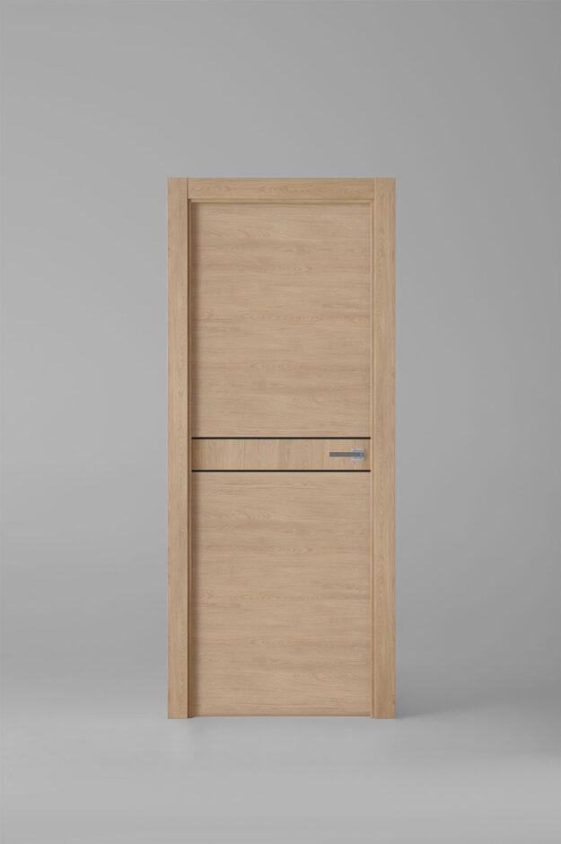 Puerta de interior colección tradition X2007E Roble Siena Greca Negra