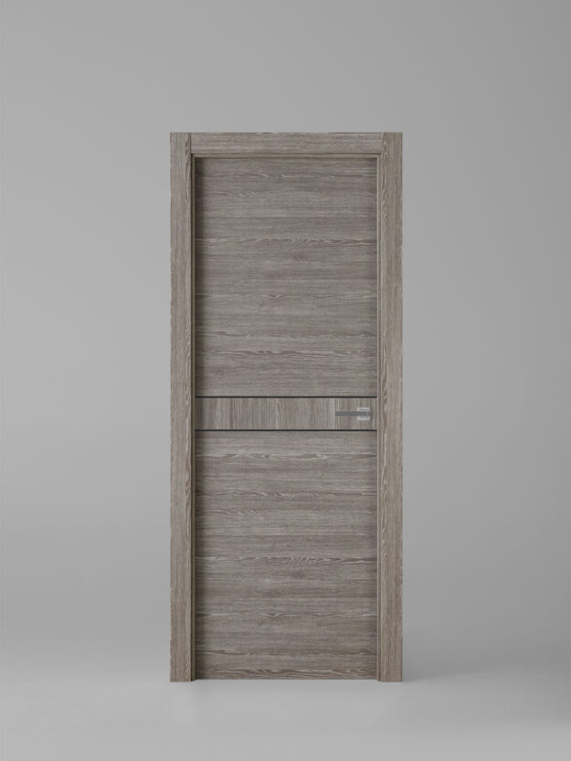 Interior door model X2007E Zenic Black Inlay