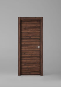 Puerta de interior modelo X2002 Nogal Selva Pico Gorrión