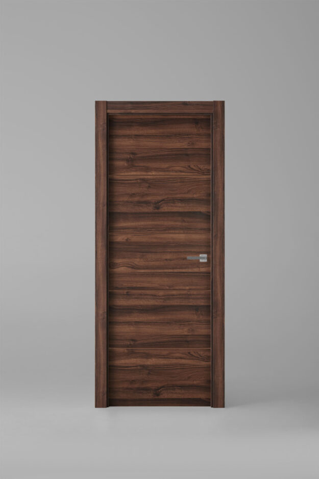 Puerta de interior modelo X2003 Nogal Selva Pico Gorrión