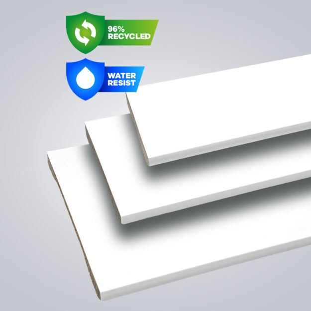 Rodapié sostenible resistente al agua Sustainable skirting board