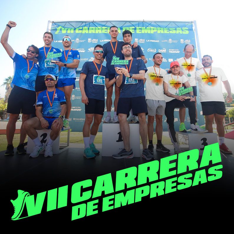 El Equipo Perciber en la Carrera de Empresas de Murcia 2025