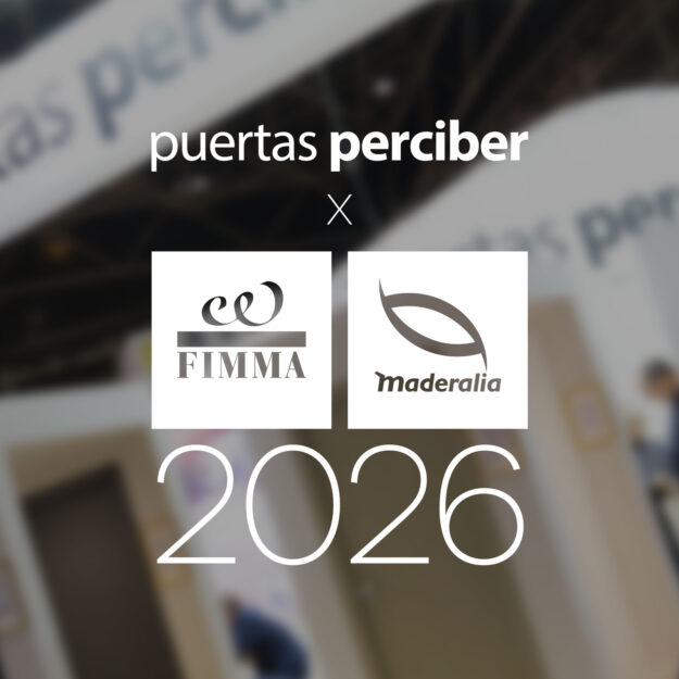 Puertas Perciber en FIMMA Maderalia 2026 Puertas Perciber en FIMMA Maderalia 2026